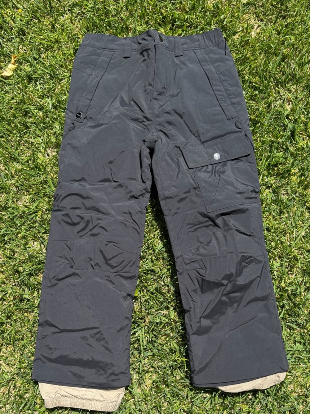 SESSIONS Black Womens Snow Cargo pants
